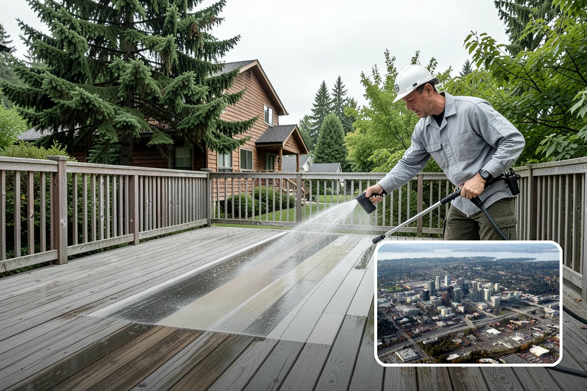 Curb Appeal Package in Bellevue, King County, WA - Concentrates the budget on the highest-visibility areas