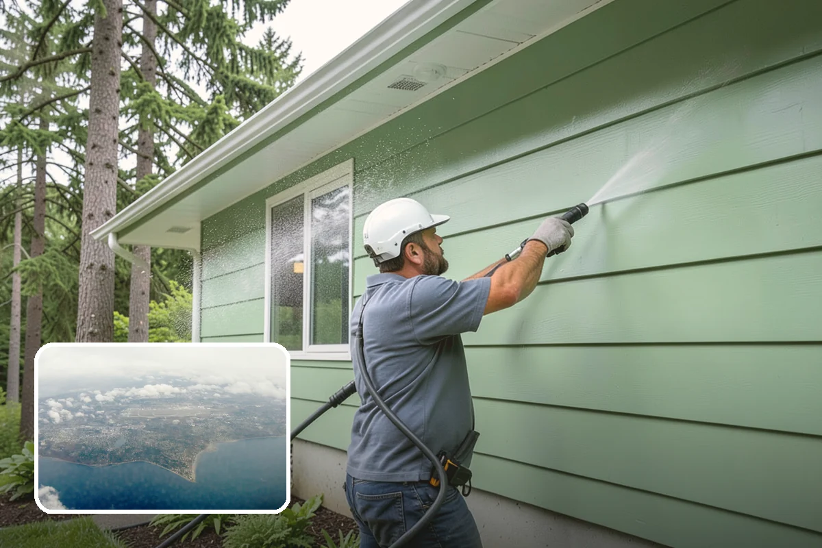 Curb Appeal Package in Burien, King County, WA - Concentrates the budget on the highest-visibility areas