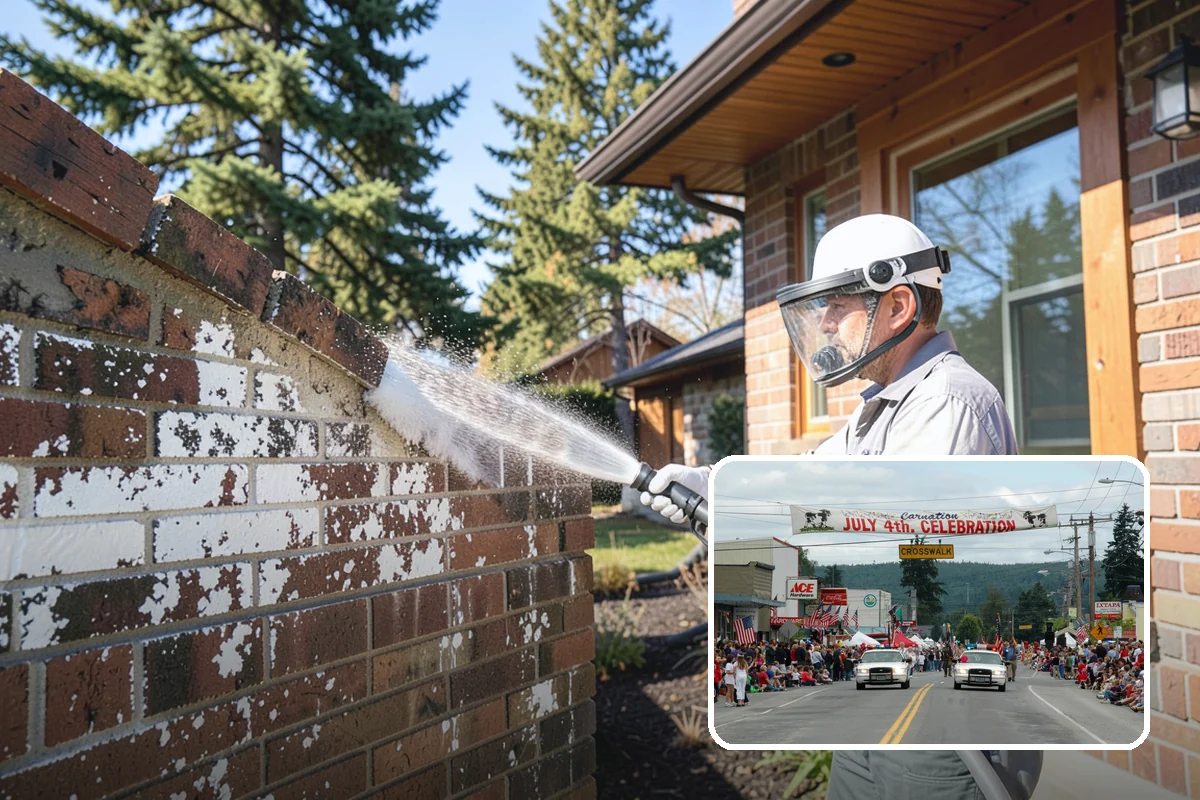 Curb Appeal Package in Carnation, King County, WA - Concentrates the budget on the highest-visibility areas