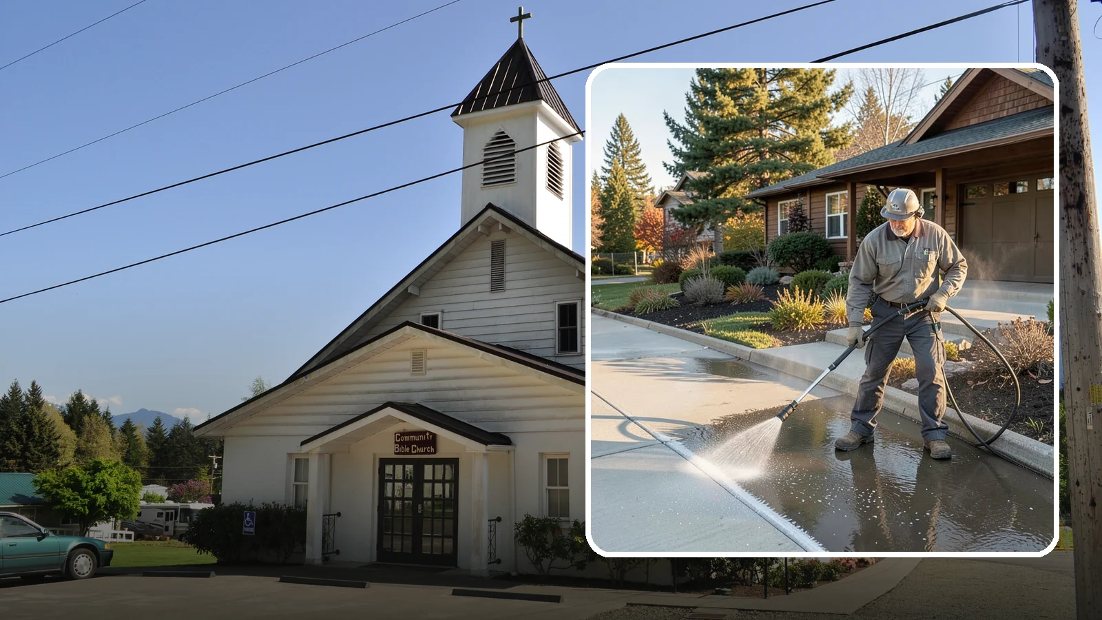 Curb Appeal Package in Concrete, Skagit County, WA - We target the surfaces that buyers and guests see first, delivering a fast, high-impact refresh of your home's street-facing...