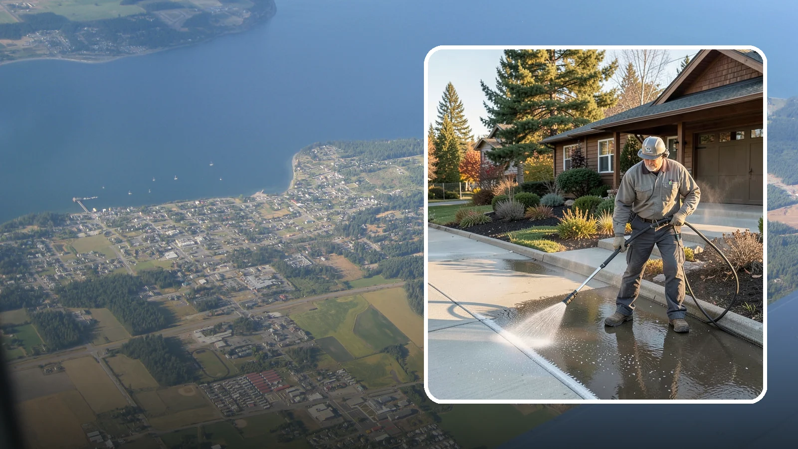 Curb Appeal Package in Coupeville, Island County, WA - We target the surfaces that buyers and guests see first, delivering a fast, high-impact refresh of your home's street-facing...