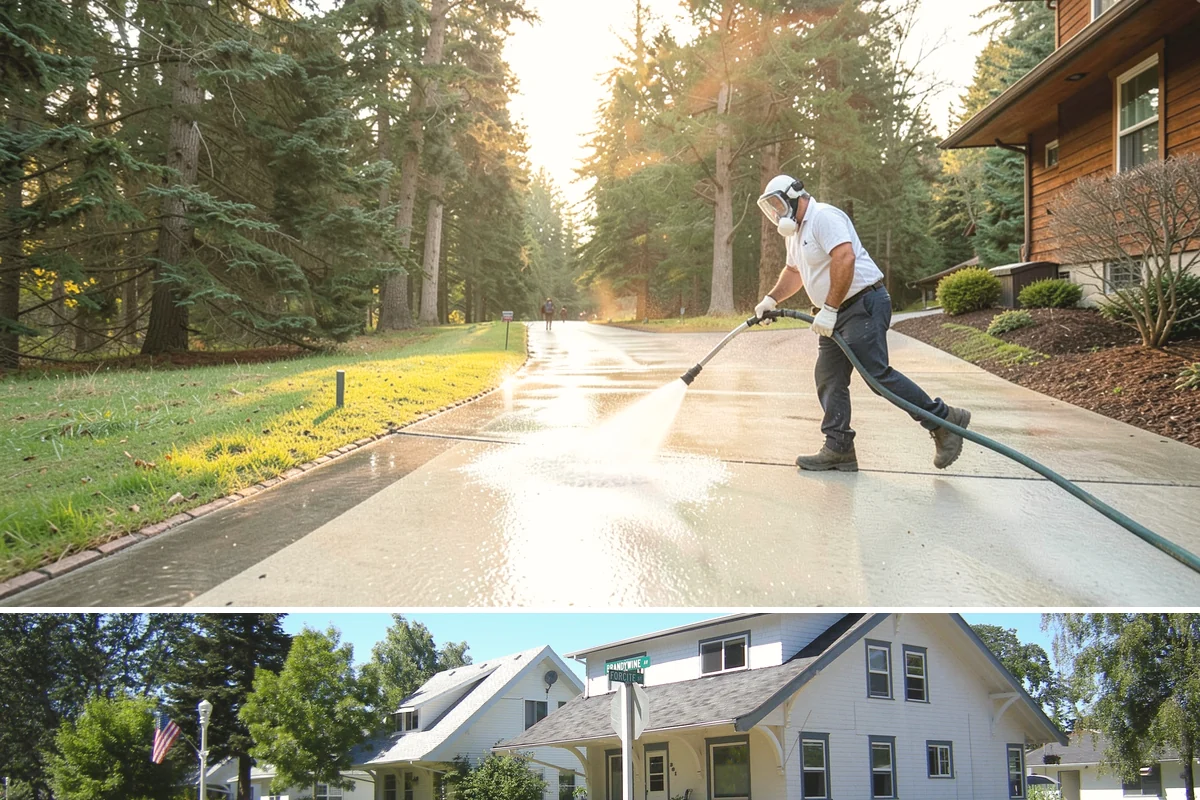 Curb Appeal Package in DuPont, Pierce County, WA - Book a curb appeal refresh a few days ahead of a listing photo shoot, open house, or gathering, whenever the forecast allows.