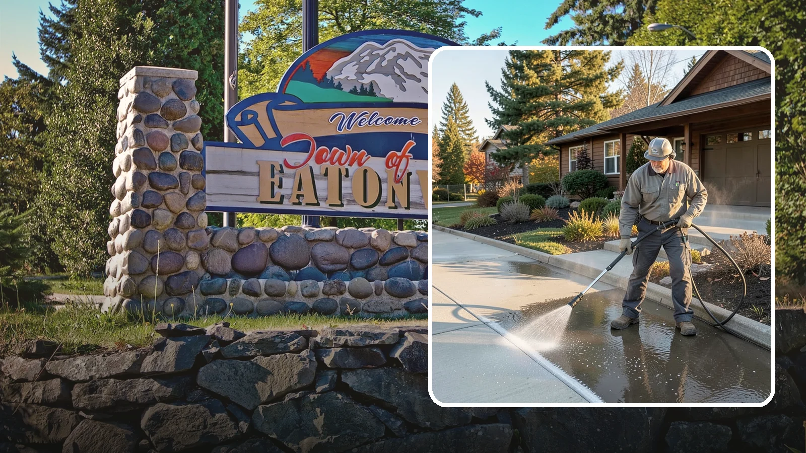 Curb Appeal Package in Eatonville, Pierce County, WA - We target the surfaces that buyers and guests see first, delivering a fast, high-impact refresh of your home's street-facing...