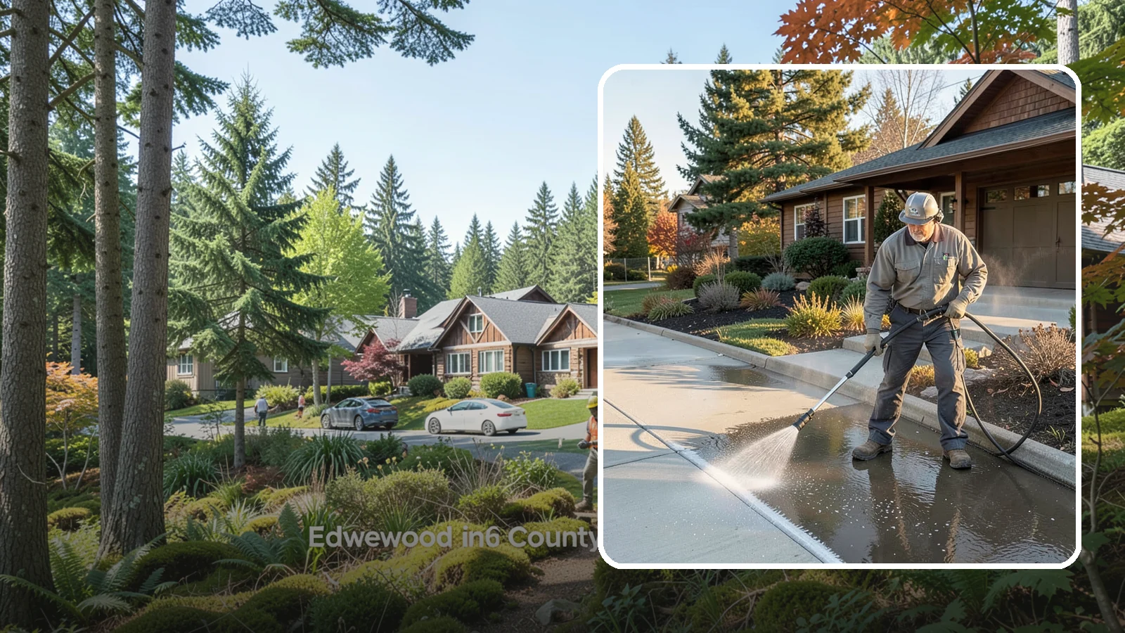 Curb Appeal Package in Edgewood, Pierce County, WA - We target the surfaces that buyers and guests see first, delivering a fast, high-impact refresh of your home's street-facing...
