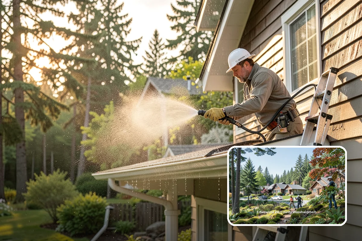 Curb Appeal Package in Edgewood, Pierce County, WA - Concentrates the budget on the highest-visibility areas
