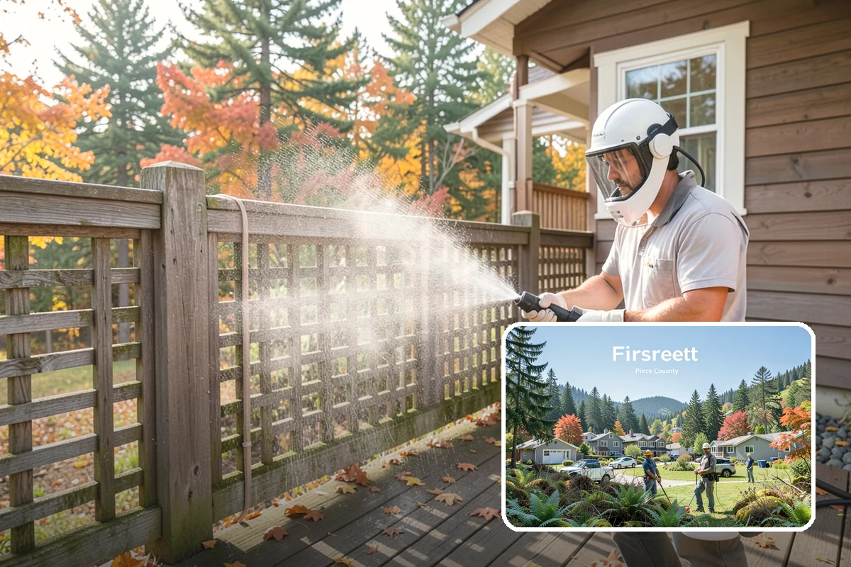 Curb Appeal Package in Fircrest, Pierce County, WA - Concentrates the budget on the highest-visibility areas