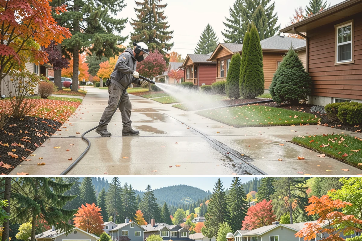 Curb Appeal Package in Fircrest, Pierce County, WA - Book a curb appeal refresh a few days ahead of a listing photo shoot, open house, or gathering, whenever the forecast allows.