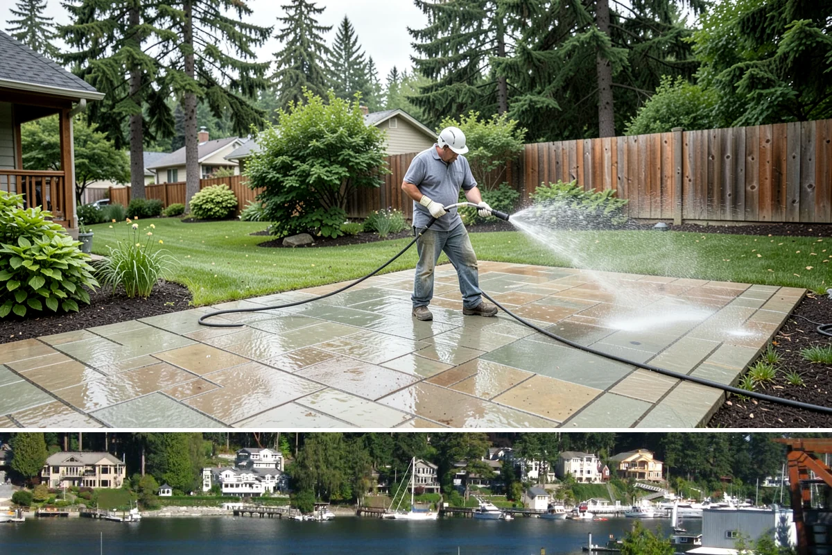 Curb Appeal Package in Gig Harbor, Pierce County, WA - Book a curb appeal refresh a few days ahead of a listing photo shoot, open house, or gathering, whenever the forecast allows.