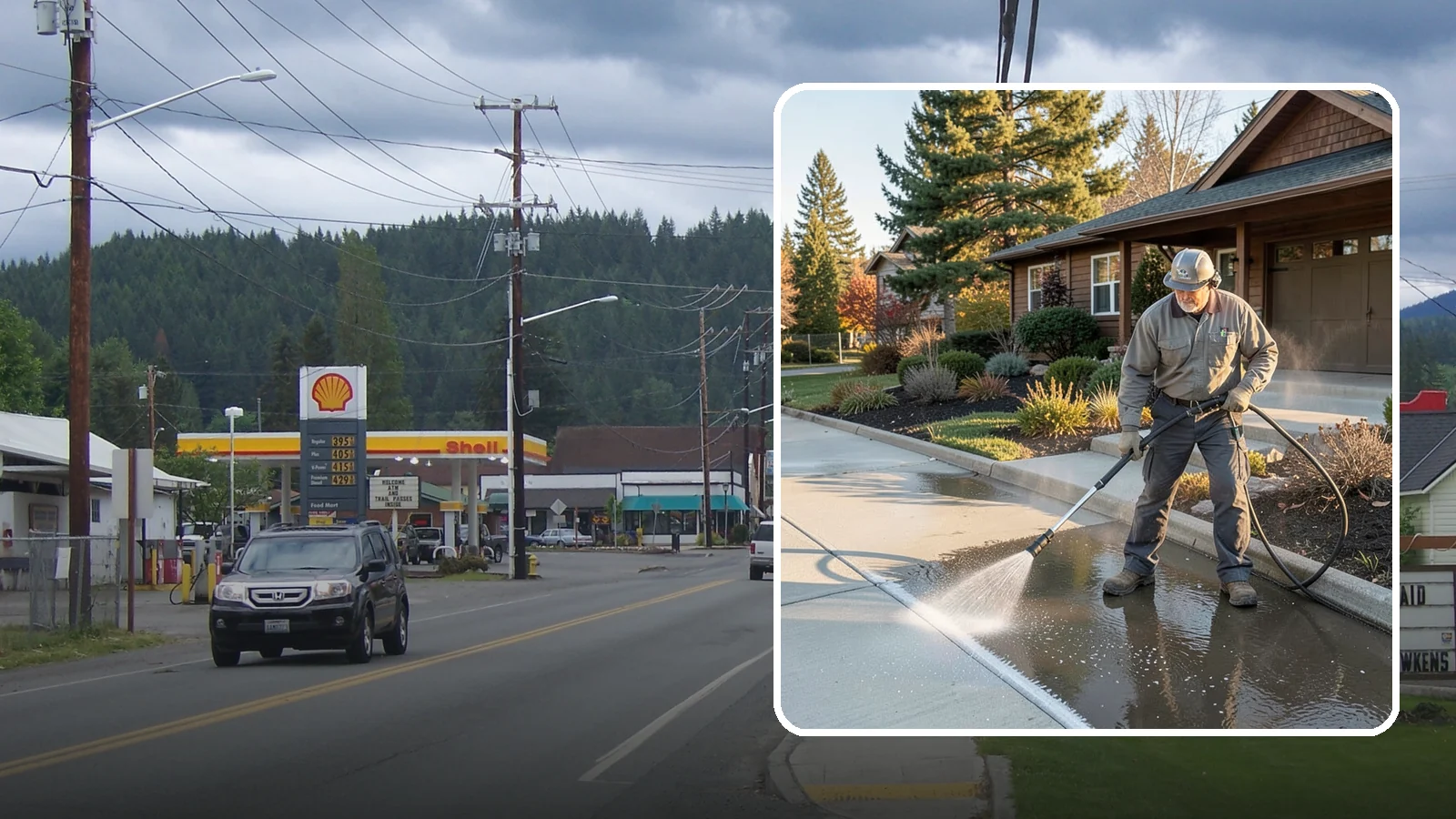 Curb Appeal Package in Granite Falls, Snohomish County, WA - We target the surfaces that buyers and guests see first, delivering a fast, high-impact refresh of your home's street-facing...