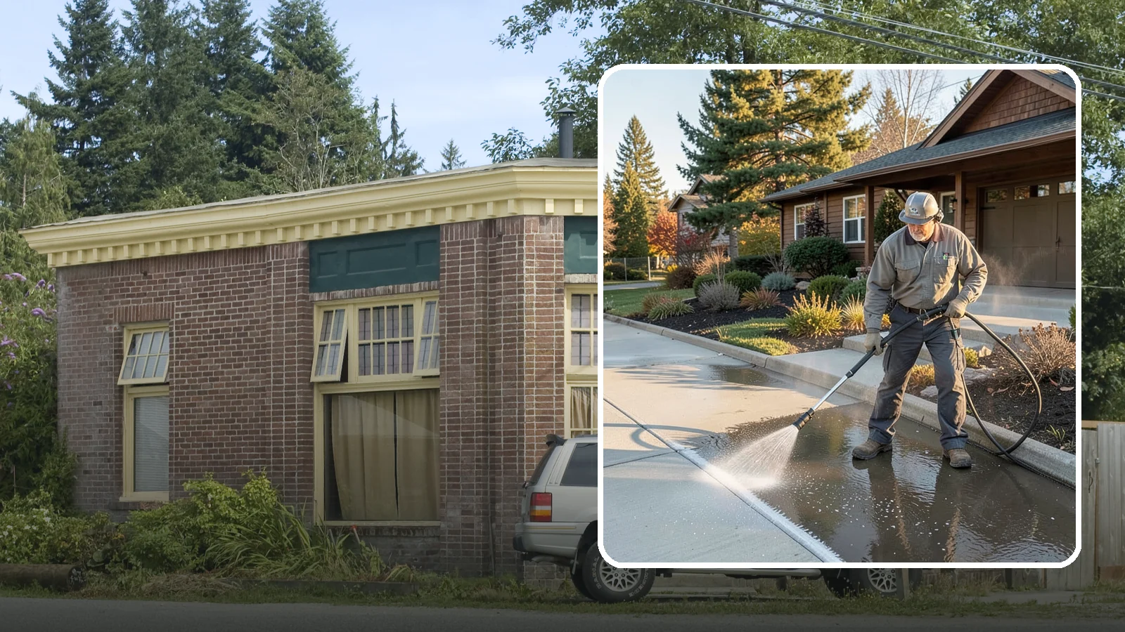 Curb Appeal Package in Hamilton, Skagit County, WA - We target the surfaces that buyers and guests see first, delivering a fast, high-impact refresh of your home's street-facing...