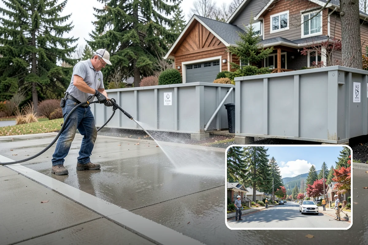 Curb Appeal Package in Hunts Point, King County, WA - Concentrates the budget on the highest-visibility areas