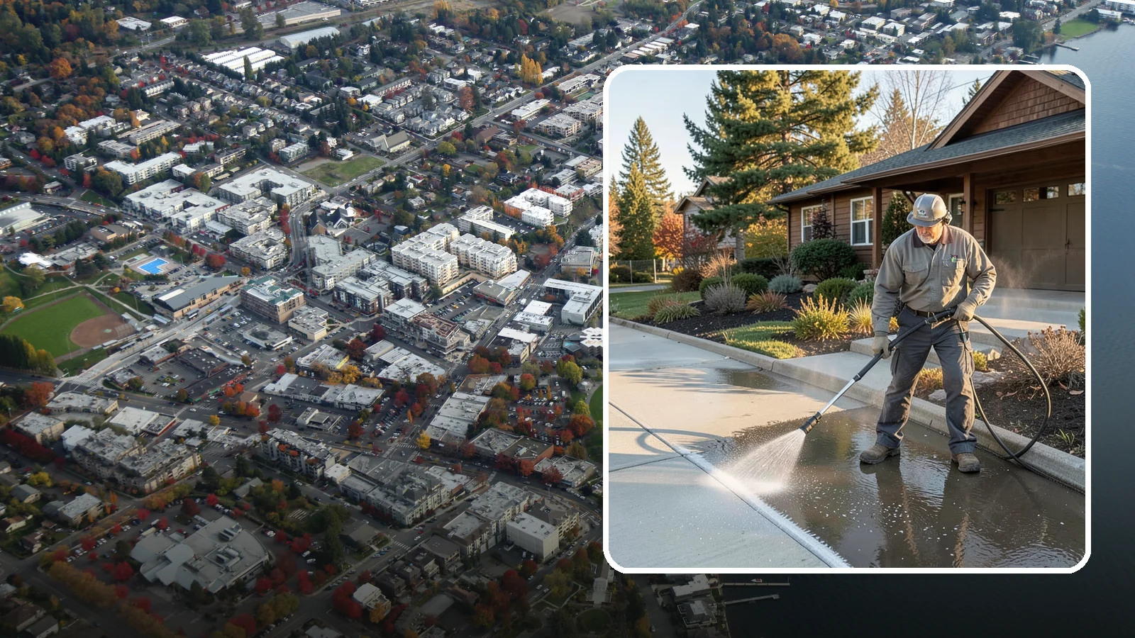 Curb Appeal Package in Kirkland, King County, WA - We target the surfaces that buyers and guests see first, delivering a fast, high-impact refresh of your home's street-facing...