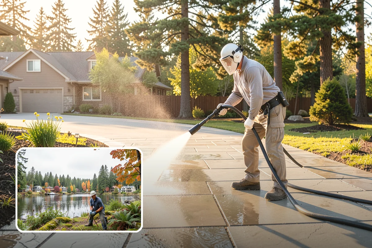 Curb Appeal Package in La Conner, Skagit County, WA - Concentrates the budget on the highest-visibility areas