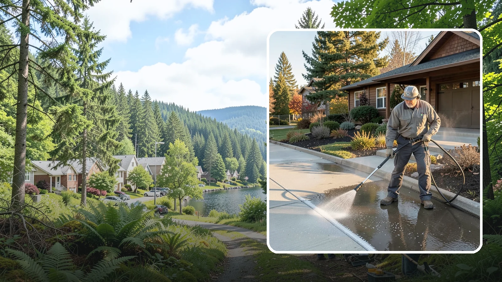 Curb Appeal Package in Lake Forest Park, King County, WA - We target the surfaces that buyers and guests see first, delivering a fast, high-impact refresh of your home's street-facing...