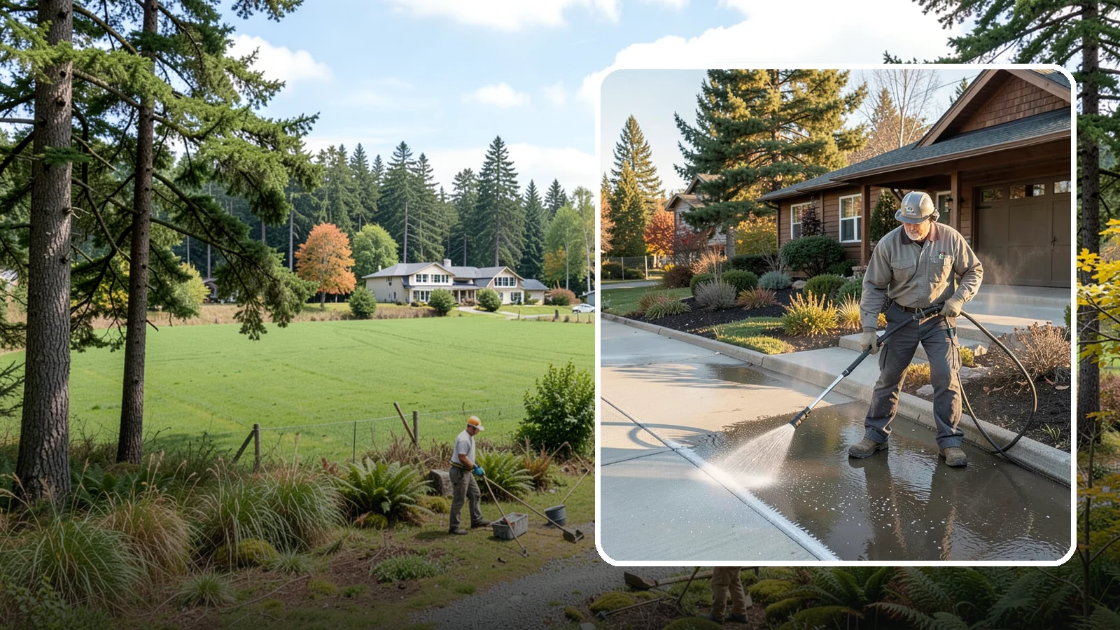 Curb Appeal Package in Lyman, Skagit County, WA - We target the surfaces that buyers and guests see first, delivering a fast, high-impact refresh of your home's street-facing...