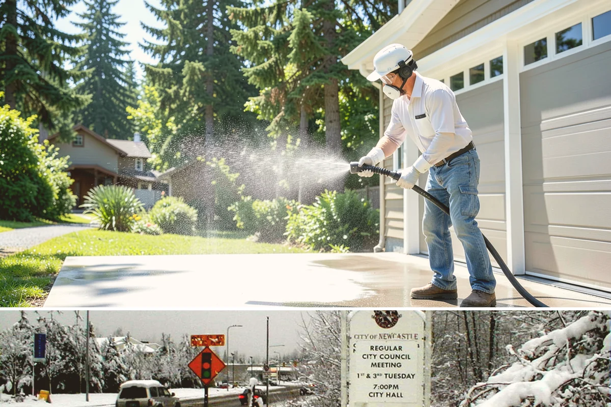 Curb Appeal Package in Newcastle, King County, WA - Book a curb appeal refresh a few days ahead of a listing photo shoot, open house, or gathering, whenever the forecast allows.