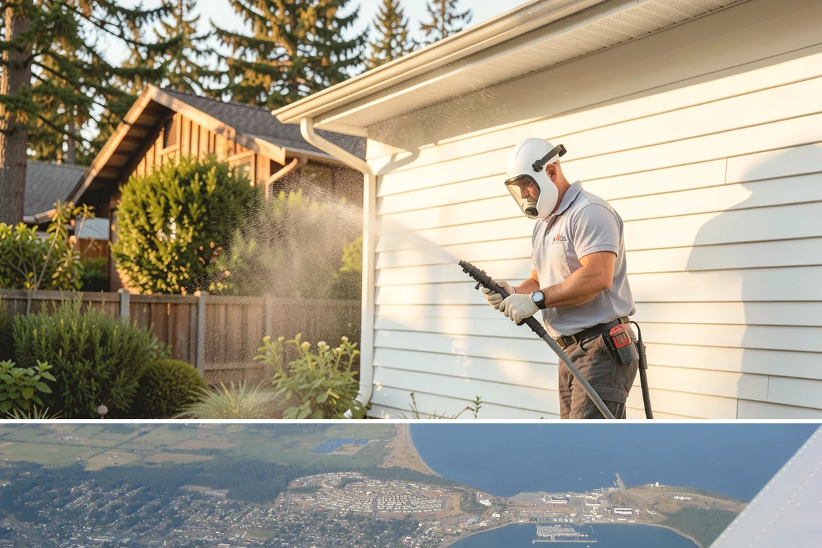 Curb Appeal Package in Oak Harbor, Island County, WA - Book a curb appeal refresh a few days ahead of a listing photo shoot, open house, or gathering, whenever the forecast allows.