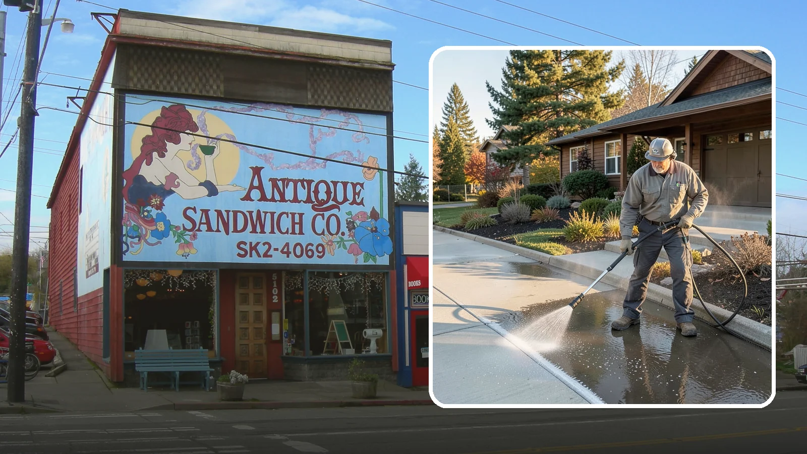 Curb Appeal Package in Ruston, Pierce County, WA - We target the surfaces that buyers and guests see first, delivering a fast, high-impact refresh of your home's street-facing...