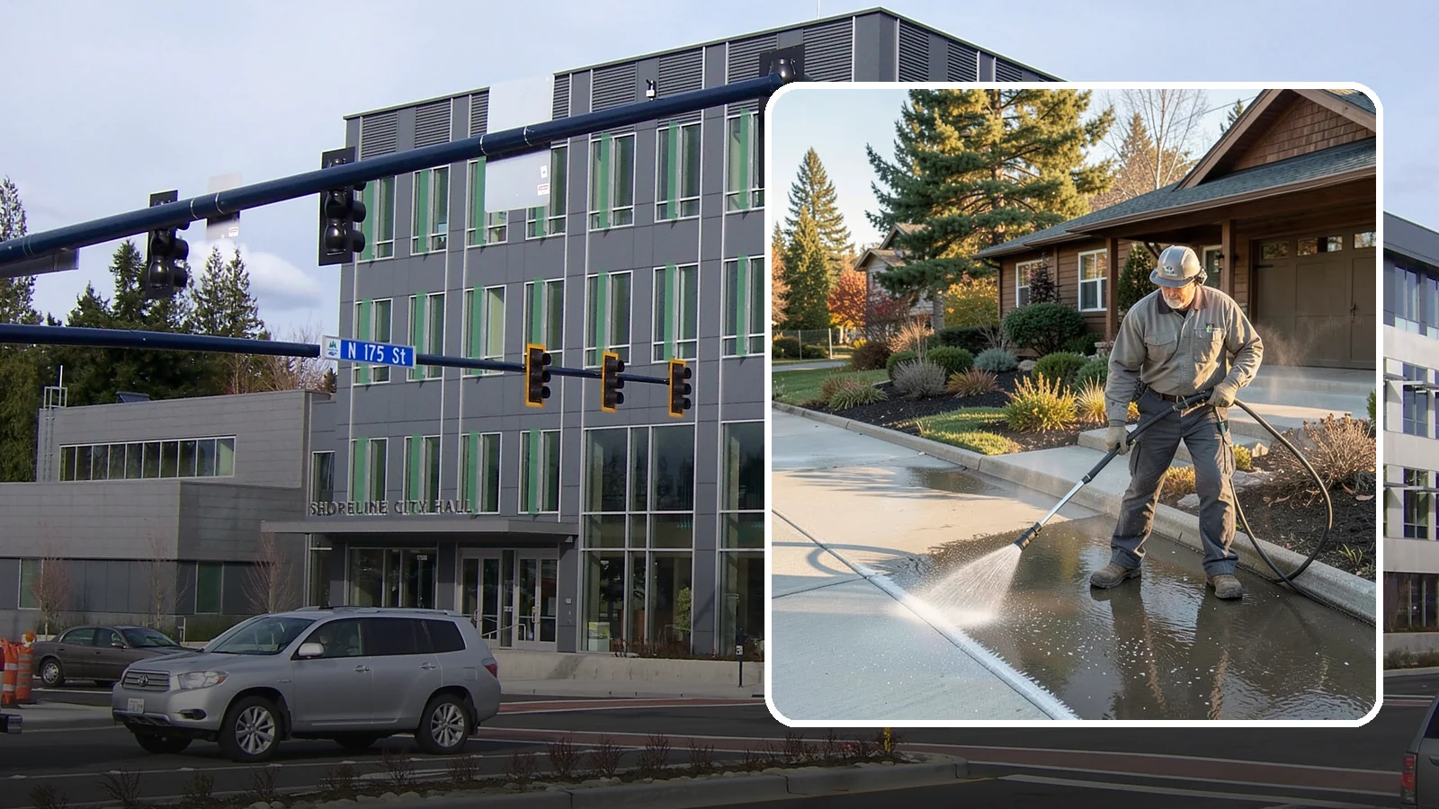 Curb Appeal Package in Shoreline, King County, WA - We target the surfaces that buyers and guests see first, delivering a fast, high-impact refresh of your home's street-facing...