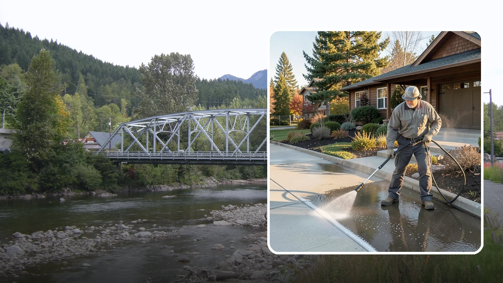 Curb Appeal Package in Skykomish, King County, WA - We target the surfaces that buyers and guests see first, delivering a fast, high-impact refresh of your home's street-facing...