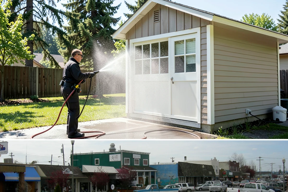 Curb Appeal Package in Stanwood, Snohomish County, WA - Book a curb appeal refresh a few days ahead of a listing photo shoot, open house, or gathering, whenever the forecast allows.