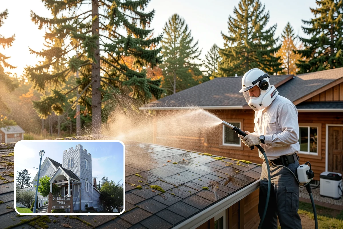 Curb Appeal Package in Steilacoom, Pierce County, WA - Concentrates the budget on the highest-visibility areas