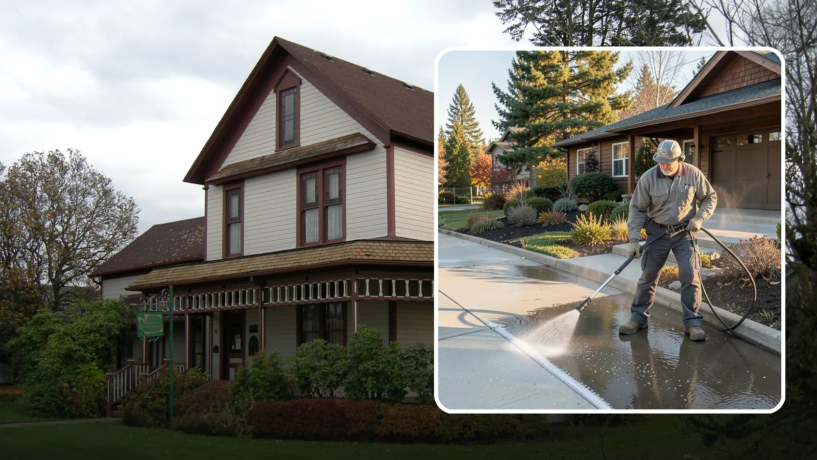 Curb Appeal Package in Sumner, Pierce County, WA - We target the surfaces that buyers and guests see first, delivering a fast, high-impact refresh of your home's street-facing...