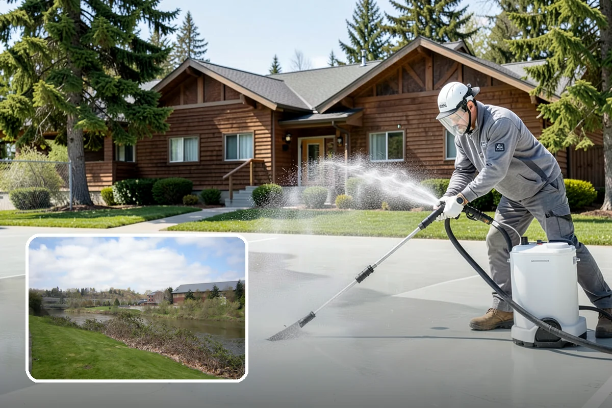 Curb Appeal Package in Tukwila, King County, WA - Concentrates the budget on the highest-visibility areas