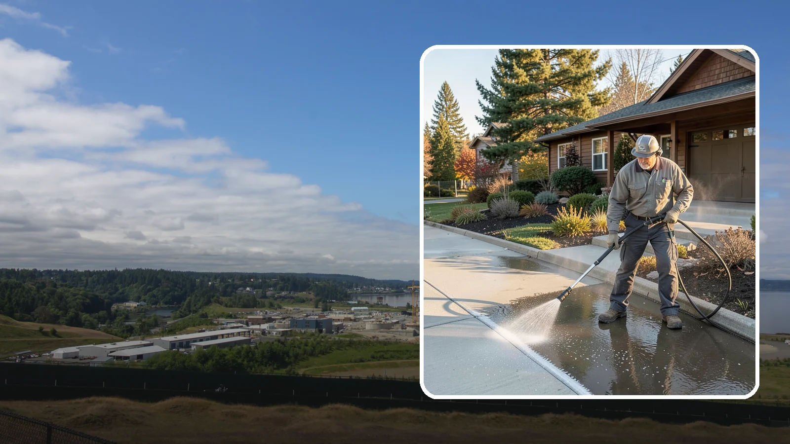 Curb Appeal Package in University Place, Pierce County, WA - We target the surfaces that buyers and guests see first, delivering a fast, high-impact refresh of your home's street-facing...