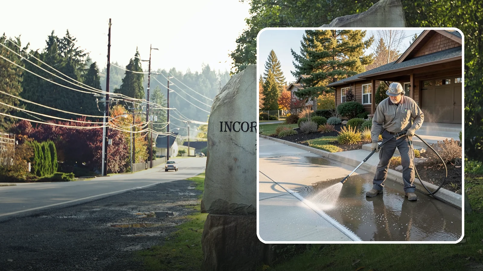 Curb Appeal Package in Wilkeson, Pierce County, WA - We target the surfaces that buyers and guests see first, delivering a fast, high-impact refresh of your home's street-facing...