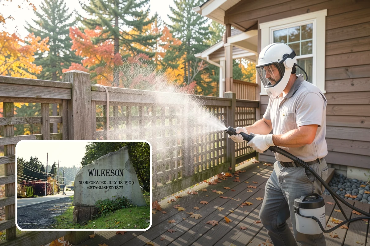 Curb Appeal Package in Wilkeson, Pierce County, WA - Concentrates the budget on the highest-visibility areas