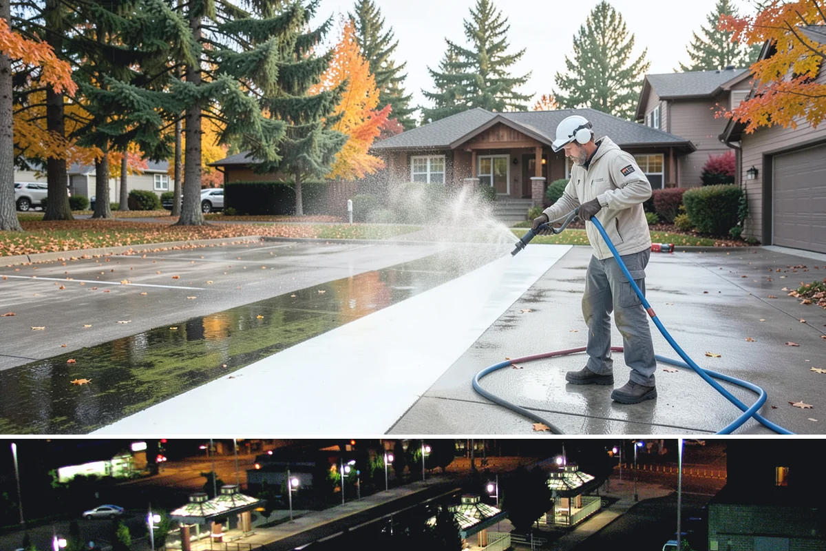 Deck & Fence Package in Auburn, King County, WA - Clean deck and fence in early summer during a dry window, especially if you plan to seal afterward.