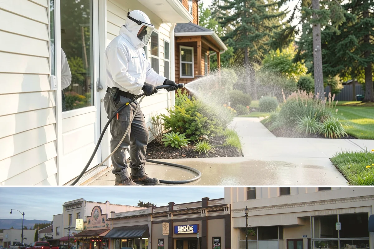 Deck & Fence Package in Burlington, Skagit County, WA - Clean deck and fence in early summer during a dry window, especially if you plan to seal afterward.