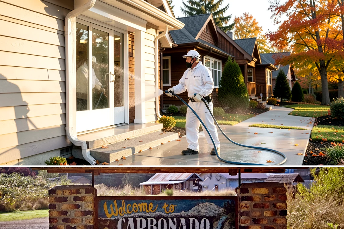 Deck & Fence Package in Carbonado, Pierce County, WA - Clean deck and fence in early summer during a dry window, especially if you plan to seal afterward.