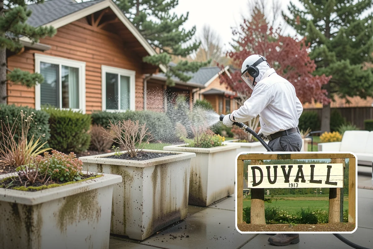 Deck & Fence Package in Duvall, King County, WA - Matches brightened tone across deck and fence