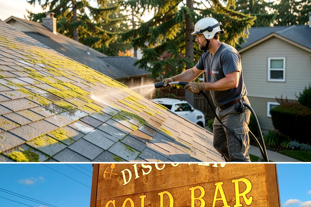 Deck & Fence Package in Gold Bar, Snohomish County, WA - Clean deck and fence in early summer during a dry window, especially if you plan to seal afterward.