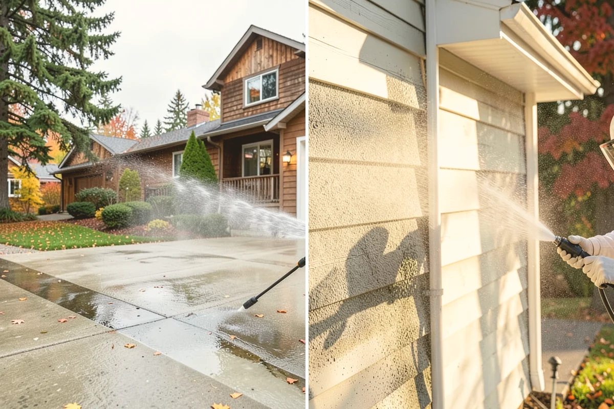 Deck & Fence Package in Snohomish, Snohomish County, WA - Protect plantings and pre-wet surrounding foliage