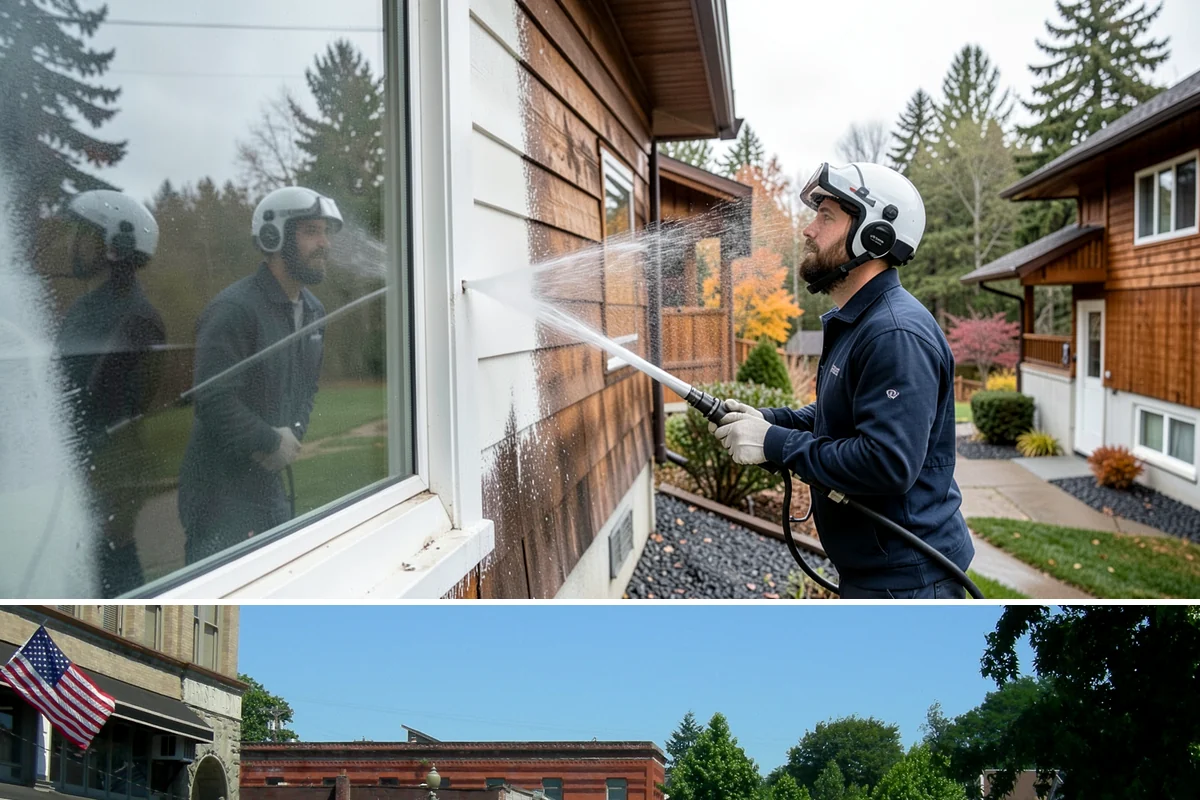 Deck & Fence Package in Snohomish, Snohomish County, WA - Clean deck and fence in early summer during a dry window, especially if you plan to seal afterward.