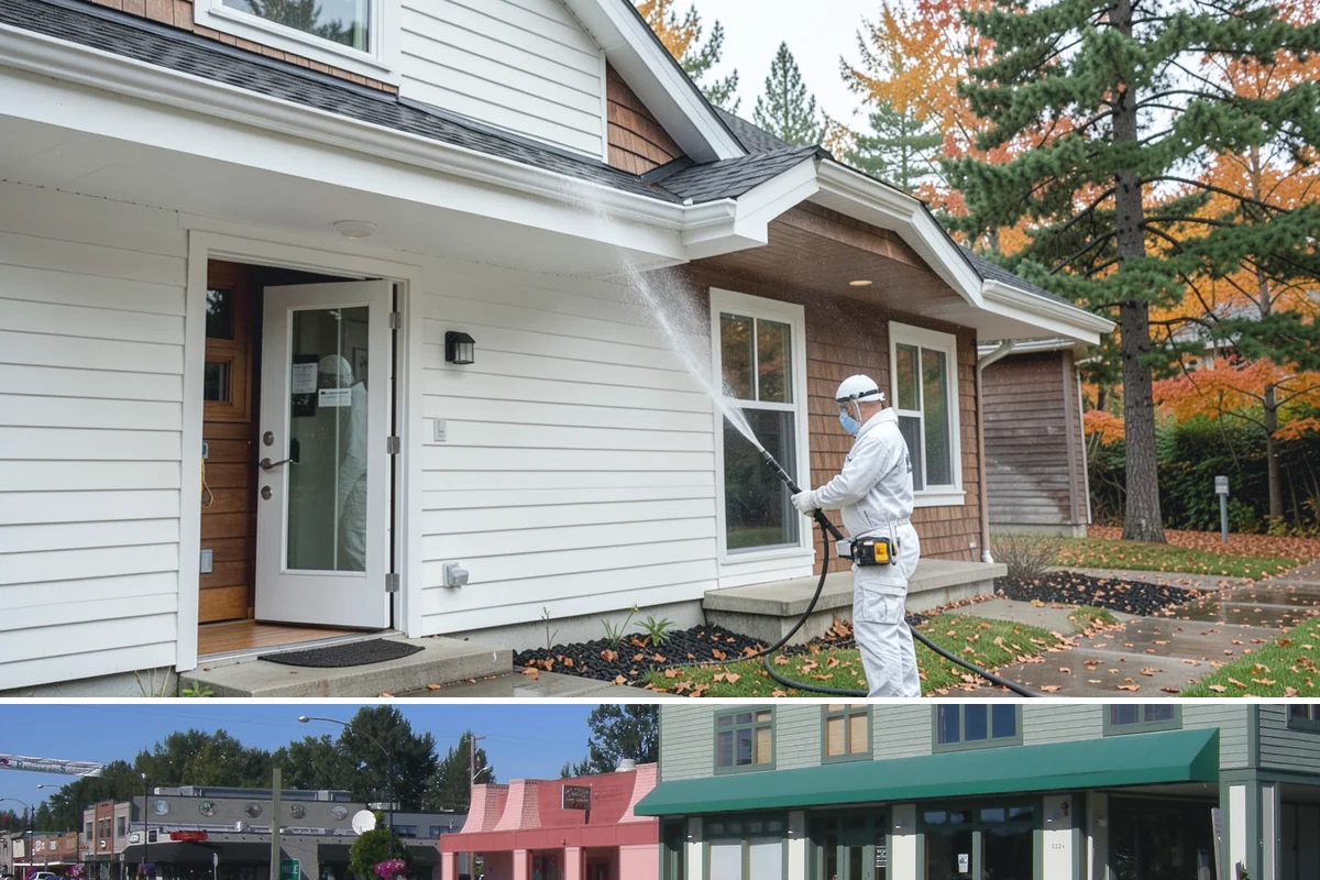 Deck & Fence Package in Snoqualmie, King County, WA - Clean deck and fence in early summer during a dry window, especially if you plan to seal afterward.