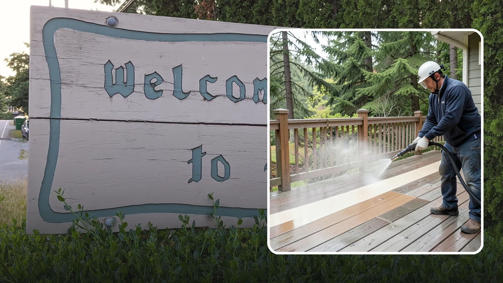 Deck Brightening in Brier, Snohomish County, WA - Apply a wood brightener that neutralizes cleaned decks and restores a bright, even PNW-ready tone.
