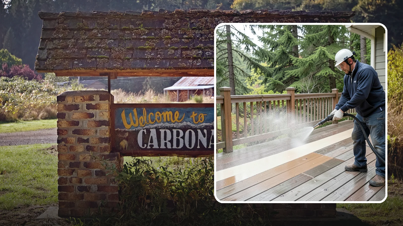 Deck Brightening in Carbonado, Pierce County, WA - Apply a wood brightener that neutralizes cleaned decks and restores a bright, even PNW-ready tone.