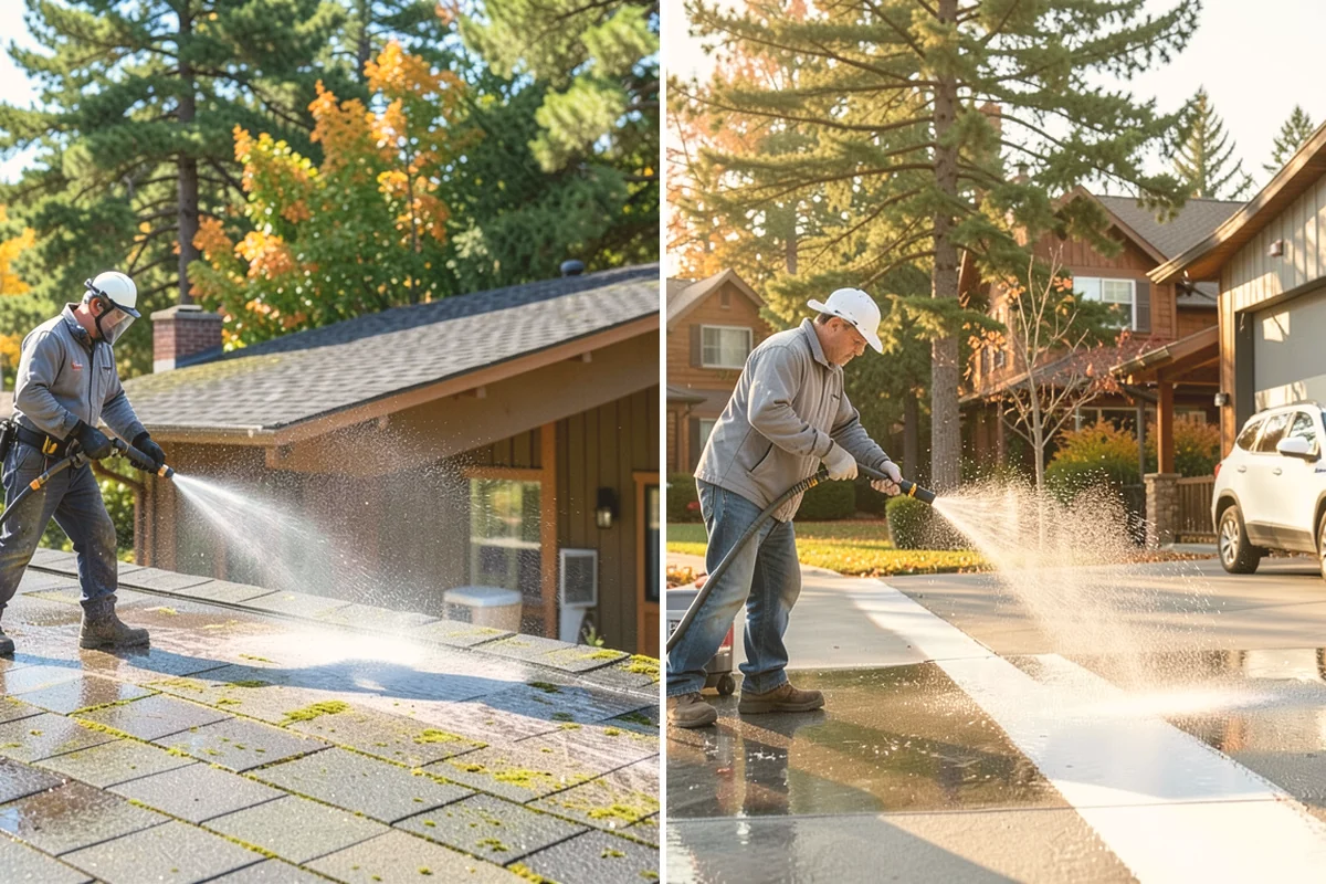 Deck Brightening in Edmonds, Snohomish County, WA - Confirm the deck is cleaned and still damp