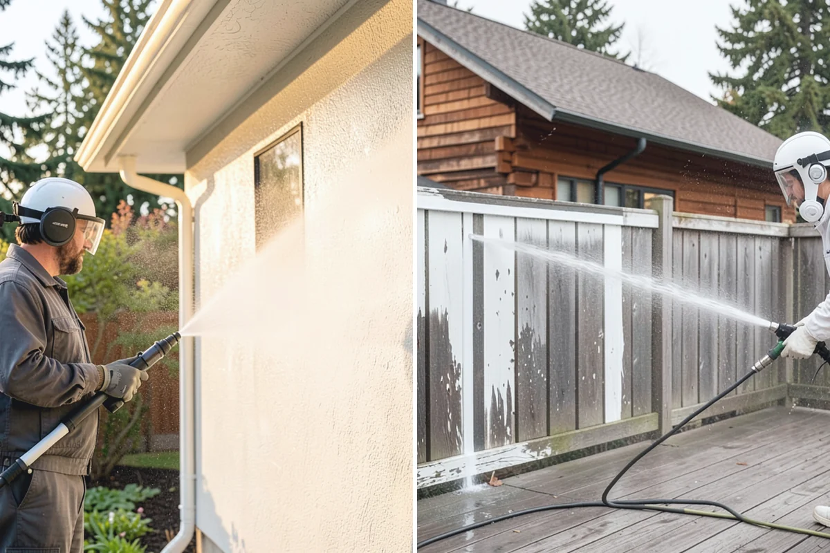 Deck Brightening in Gold Bar, Snohomish County, WA - Confirm the deck is cleaned and still damp