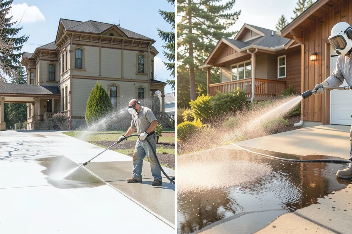 Deck Brightening in Granite Falls, Snohomish County, WA - Confirm the deck is cleaned and still damp