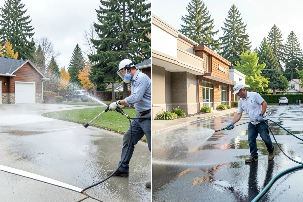 Deck Brightening in Kenmore, King County, WA - Confirm the deck is cleaned and still damp