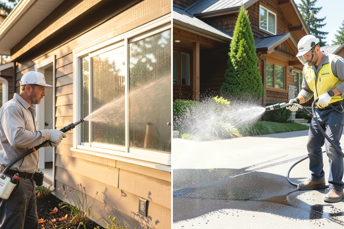 Deck Brightening in Mercer Island, King County, WA - Confirm the deck is cleaned and still damp