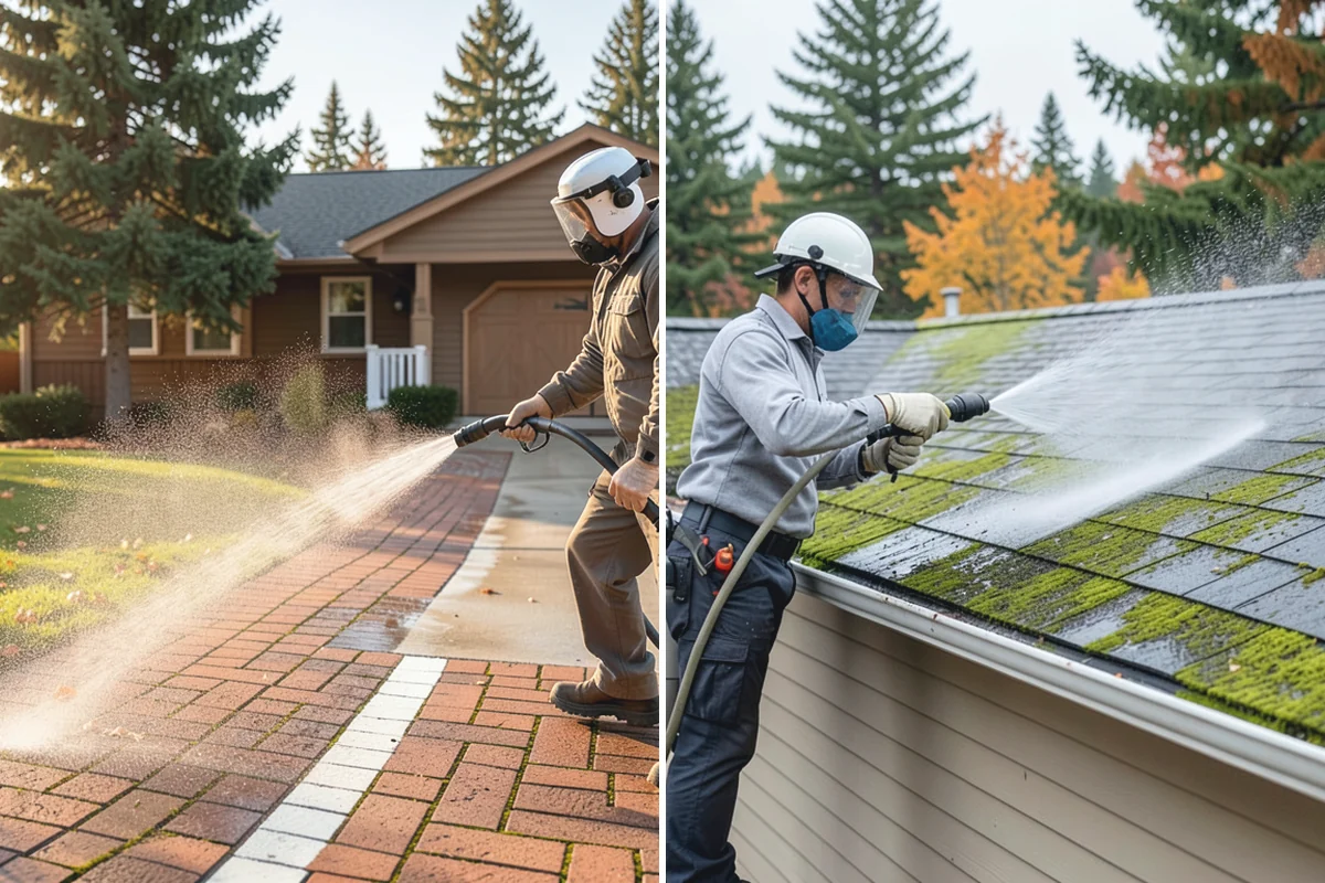 Deck Brightening in Roy, Pierce County, WA - Confirm the deck is cleaned and still damp