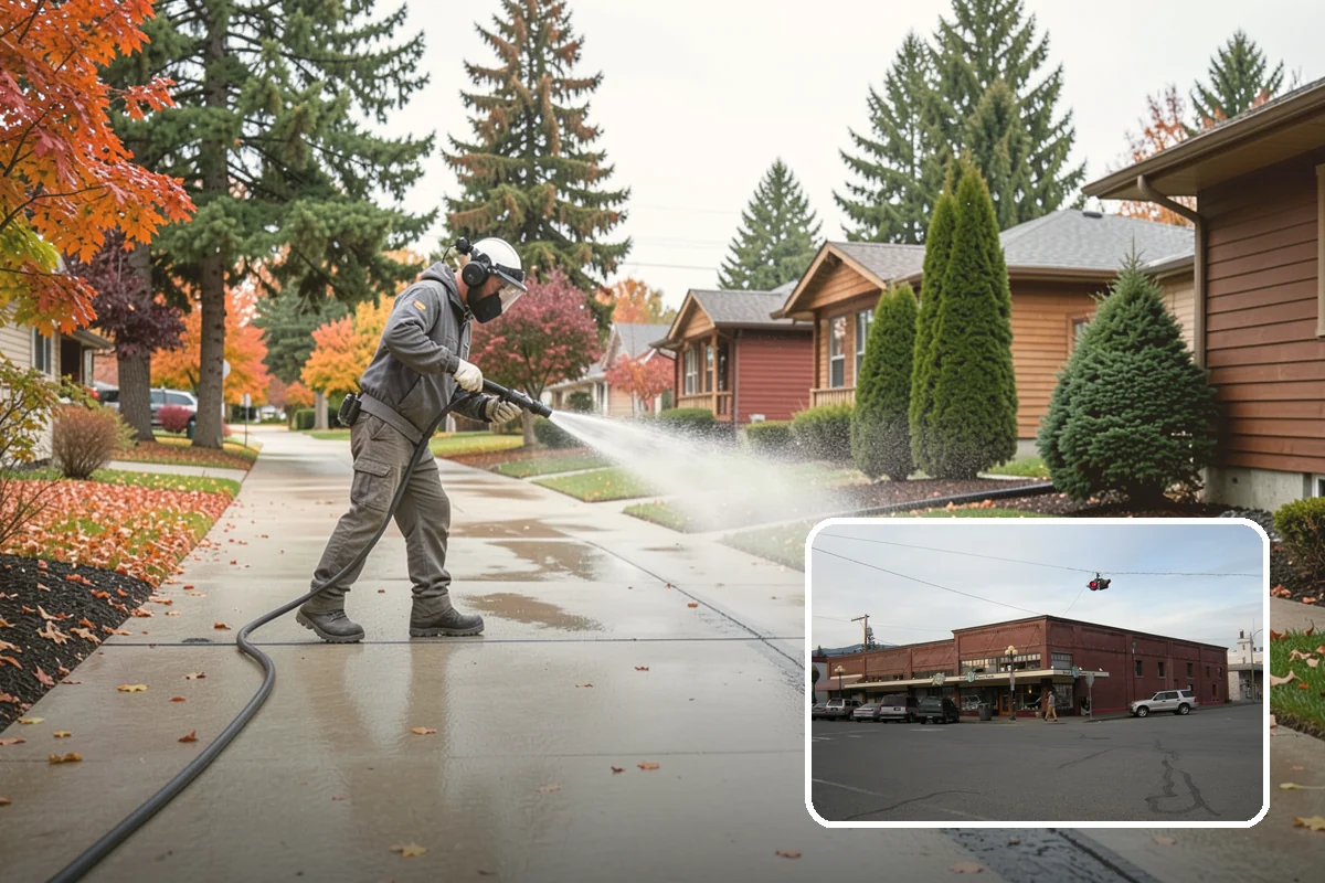 Deck Brightening in Sedro-Woolley, Skagit County, WA - Neutralizes the wood after cleaning