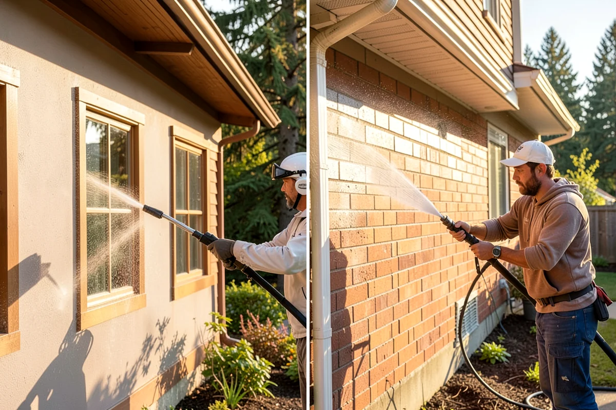 Deck Brightening in Shoreline, King County, WA - Confirm the deck is cleaned and still damp