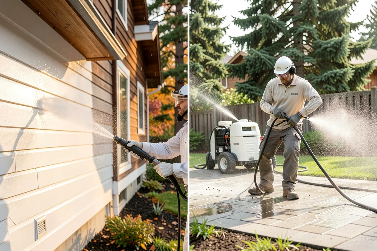 Deck Brightening in Snoqualmie, King County, WA - Confirm the deck is cleaned and still damp